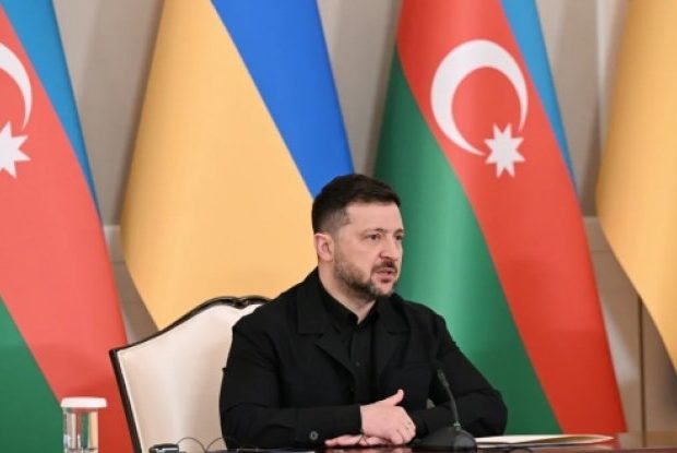 Zelenski Ukraynaya yardıma görə İlham Əliyevə təşəkkür edib